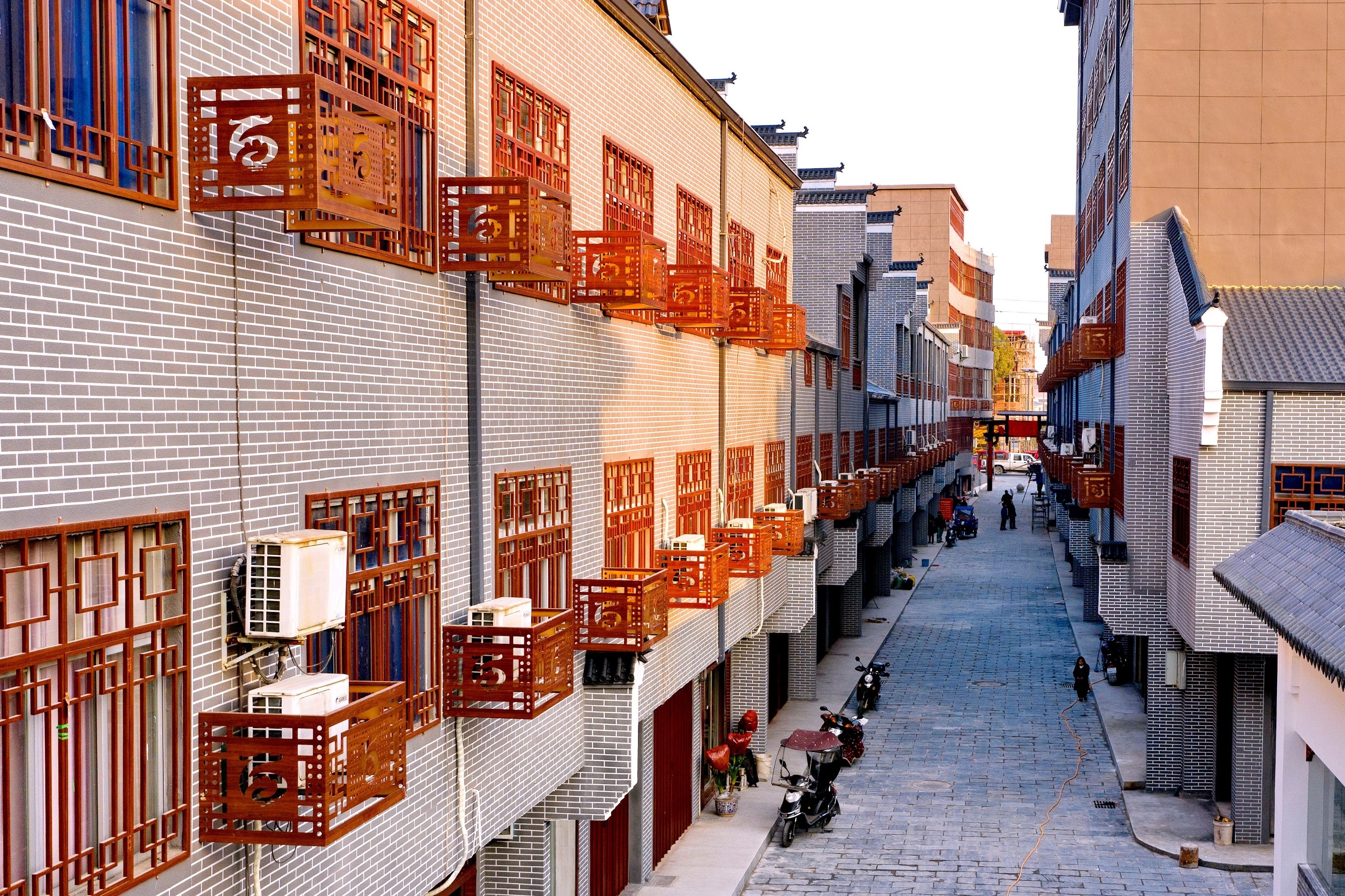 流泗镇古街建设集镇改造完美收官