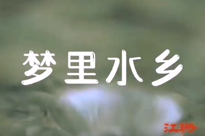 《梦里水乡》描述了江南水乡的秀丽美景，表达了对故乡的思念。