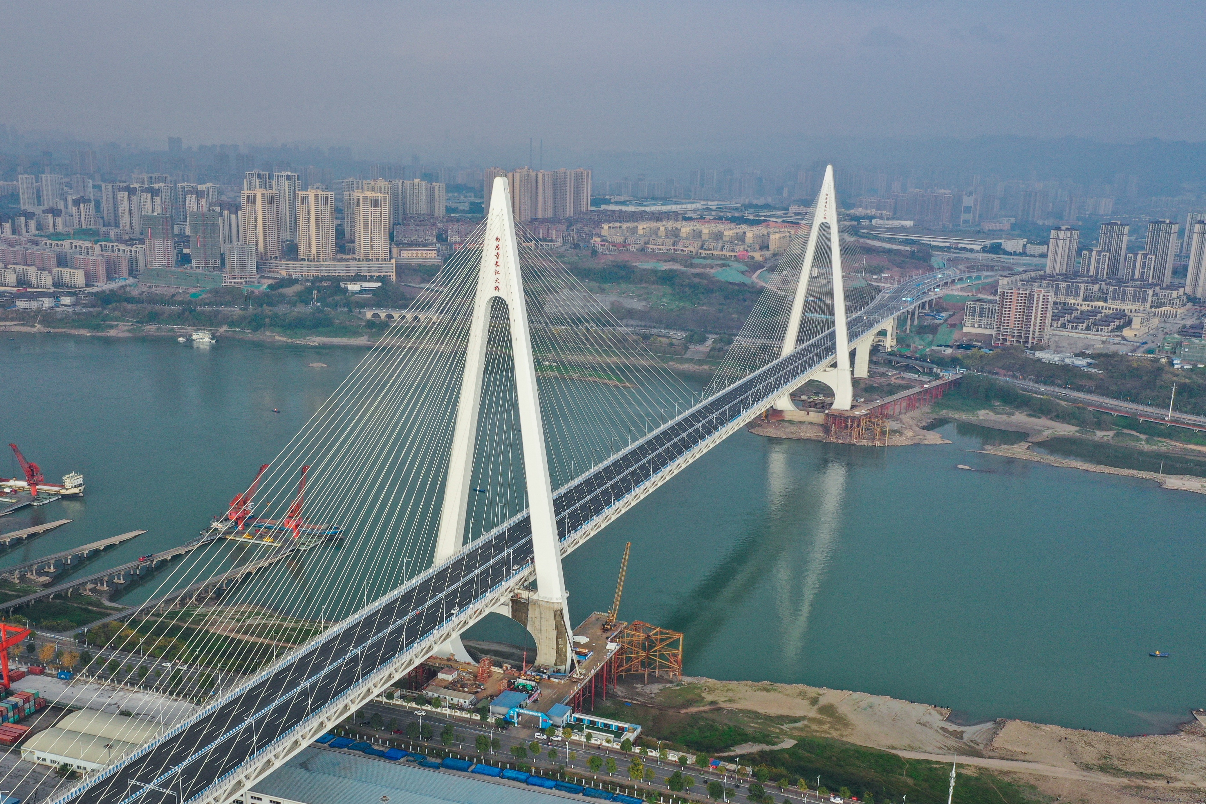 视频丨重庆白居寺长江大桥1月24日建成通车