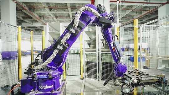 联邦快递在广州启用人工智能分拣机器人