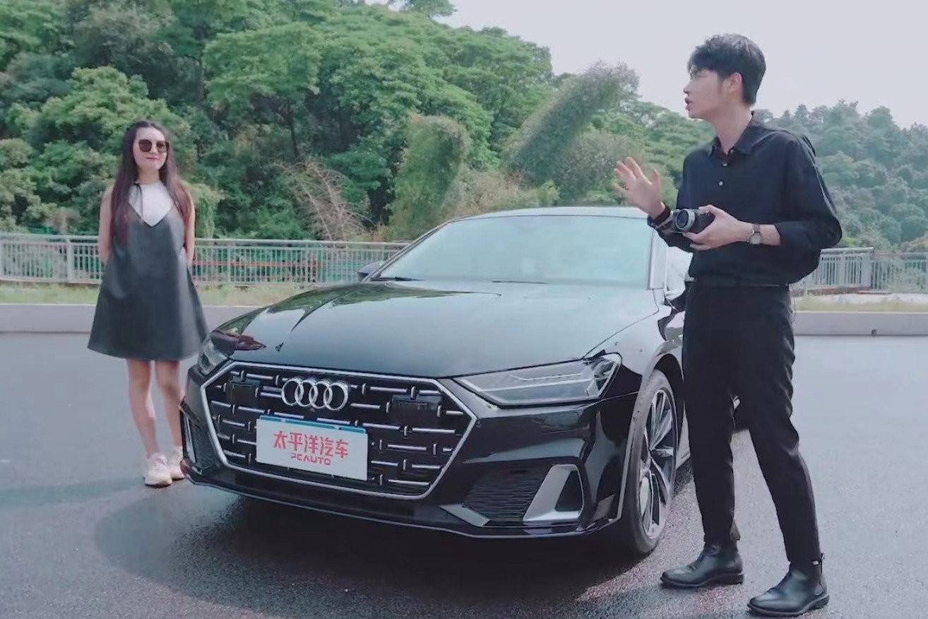 中国特供，轴距加长，这台奥迪A7L把俊男靓女迷晕了