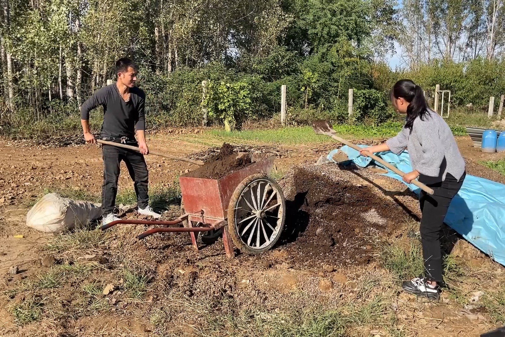 小夫妻拍视频拌嘴，媳妇委屈的找婆婆告状，婆婆的做法真暖心