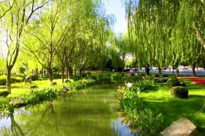 酒泉新添高颜值公园 家门口的“诗和远方”等你邂逅凤凰网甘肃_凤凰网