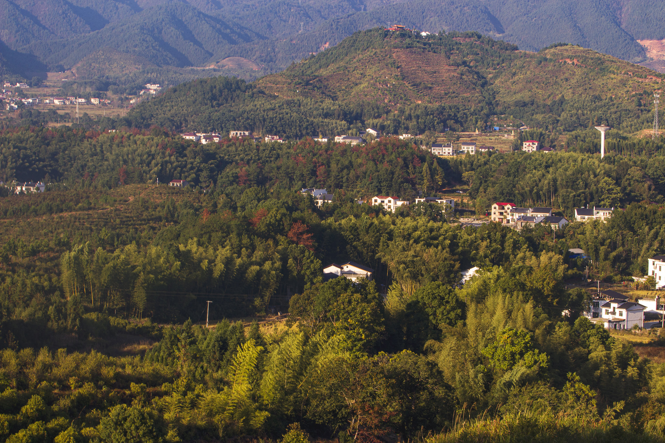 九岭山风景公园图片