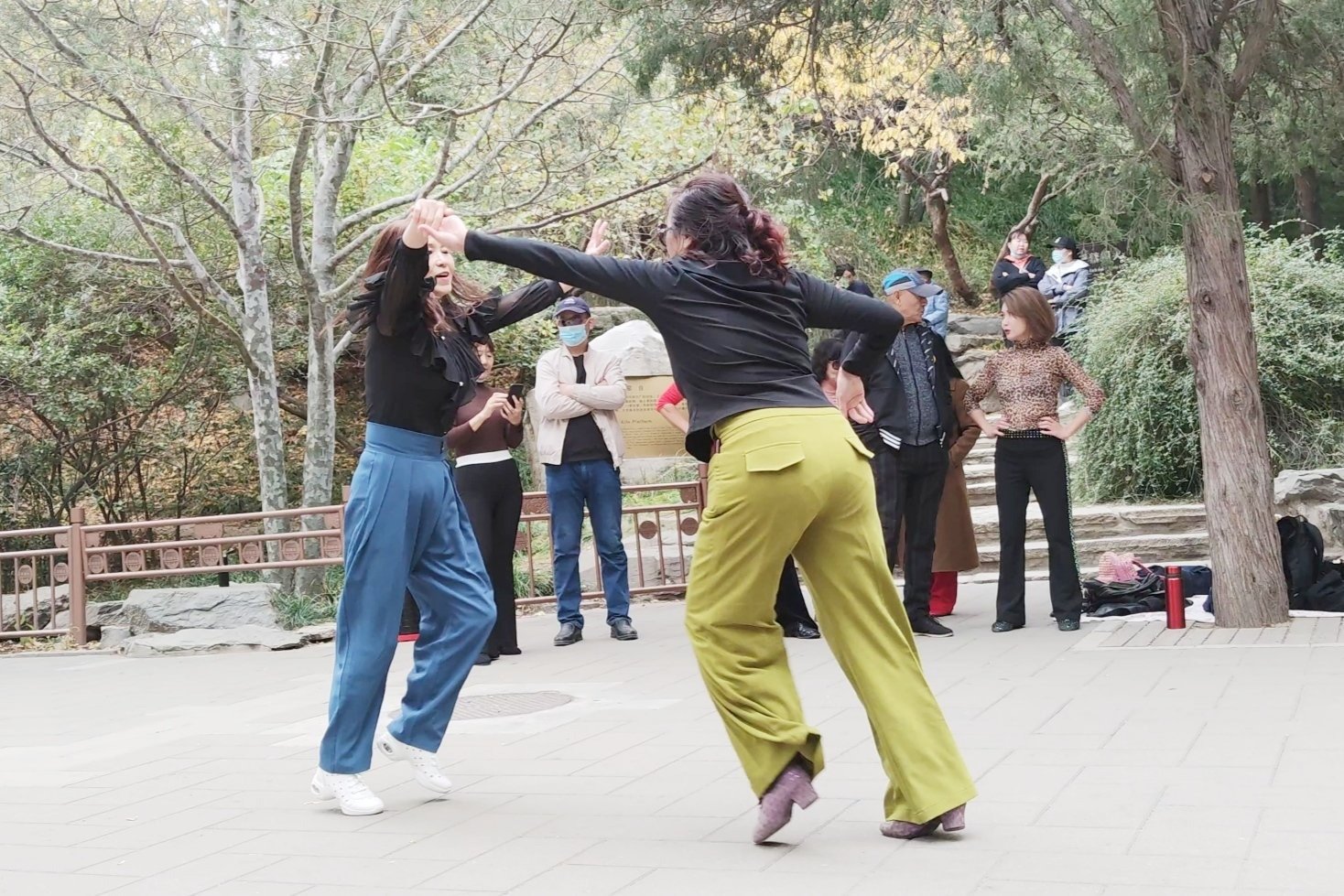 吉特巴《今夜为你醉》旋律动感，晨晨老师动作干净利落