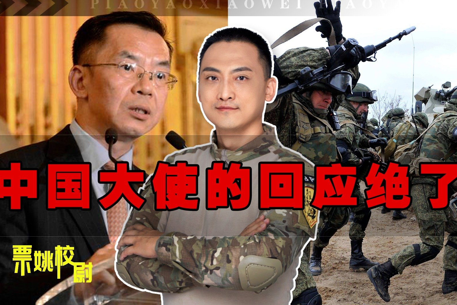 被问到“是否给了俄罗斯武器”，中国大使的回应绝了，普京该高兴