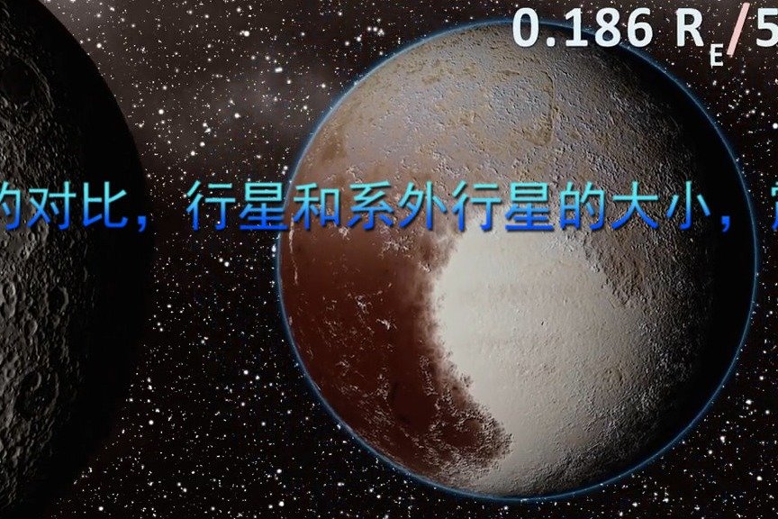 壮观的对比,行星和系外行星的大小,震撼了_凤凰网视频_凤凰网