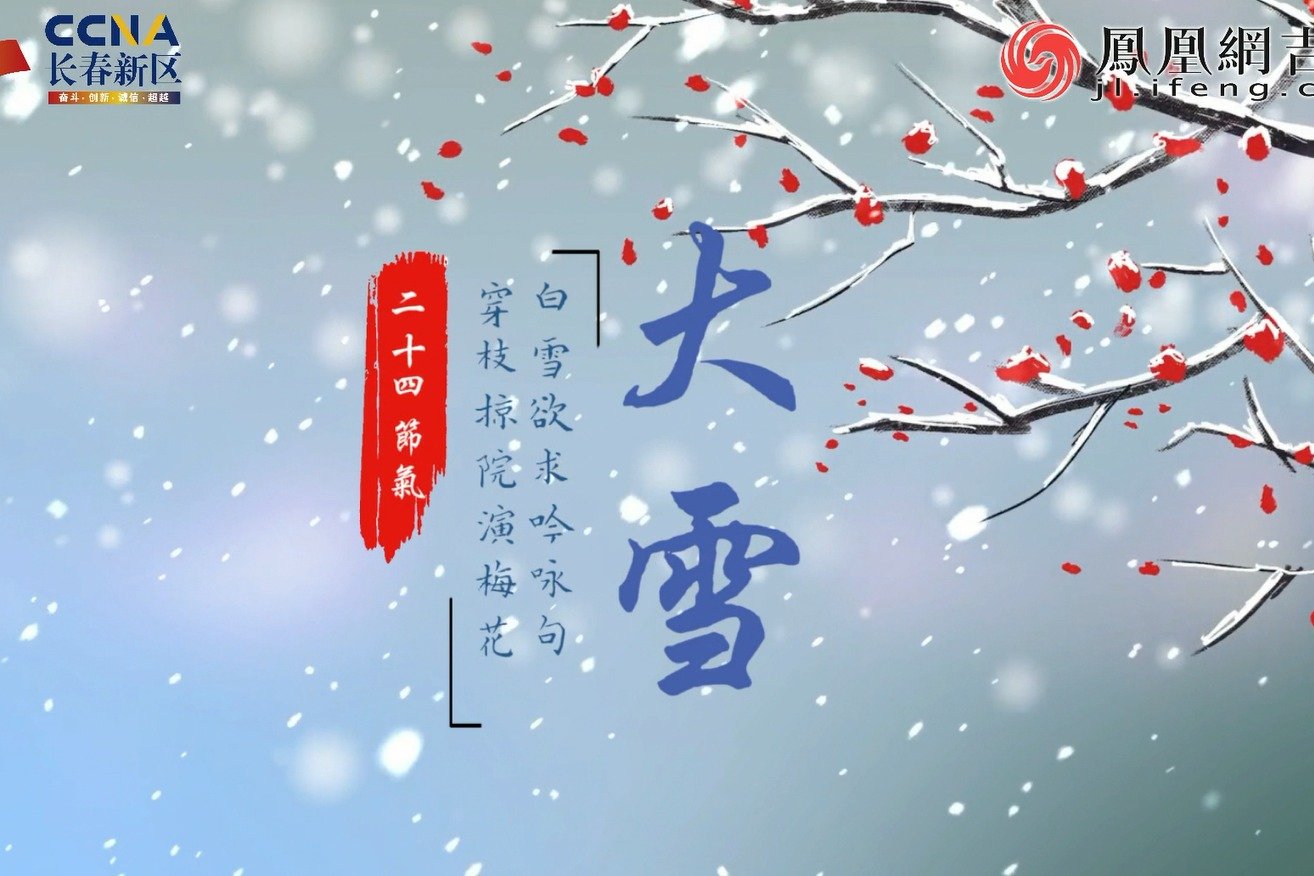 大雪|白雪欲求吟咏句，穿枝掠院演梅花。