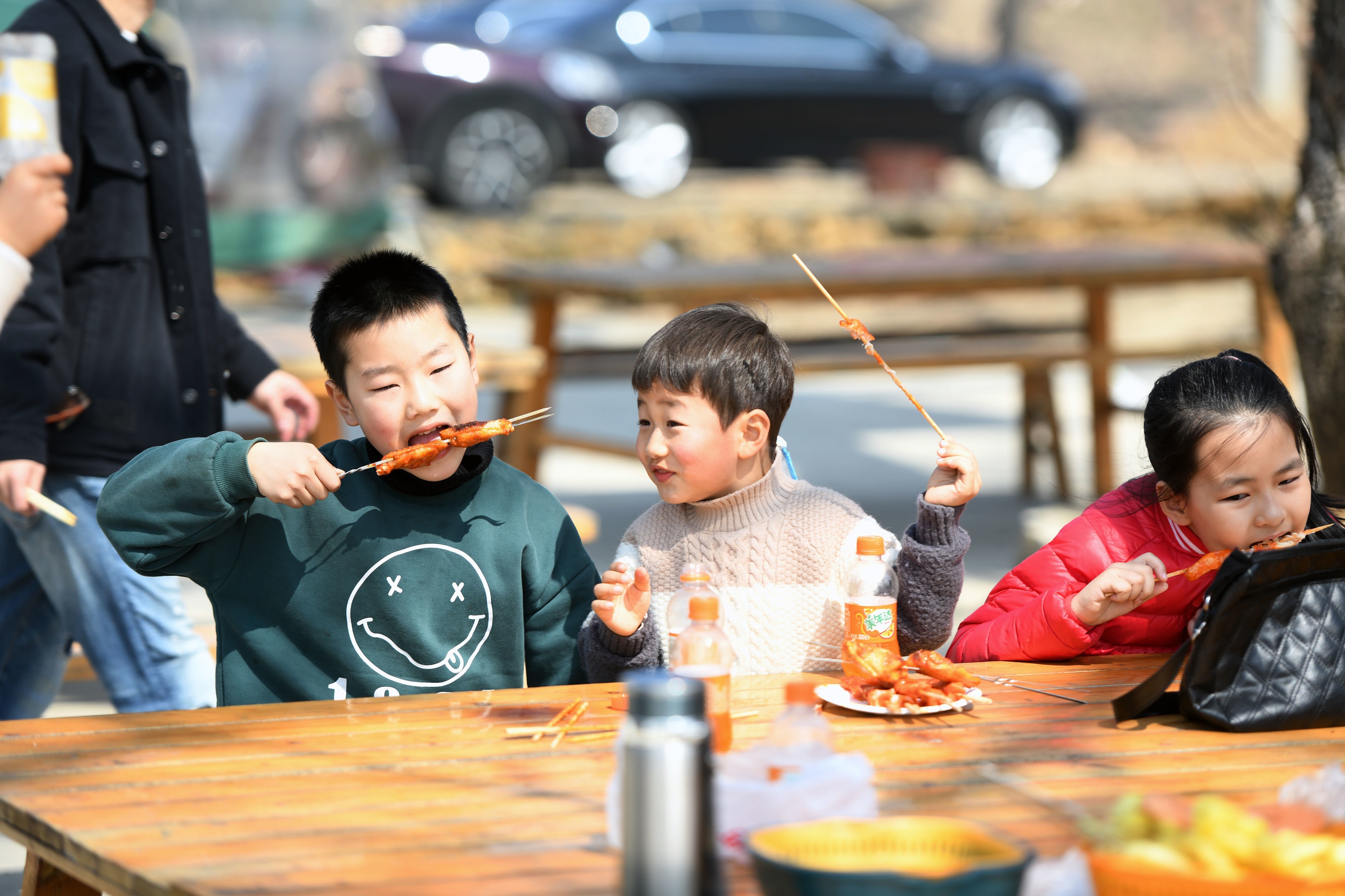 合肥肥东：青阳山户外烧烤，分享美食，快乐周末