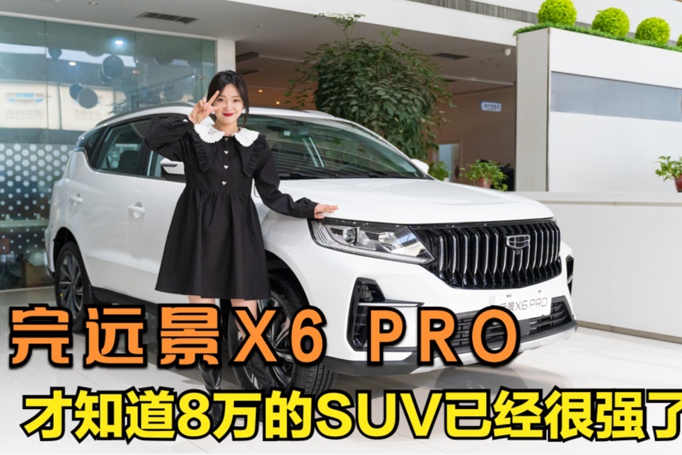 8万就能买到手！远景X6 PRO才是10万以内最强家用车？