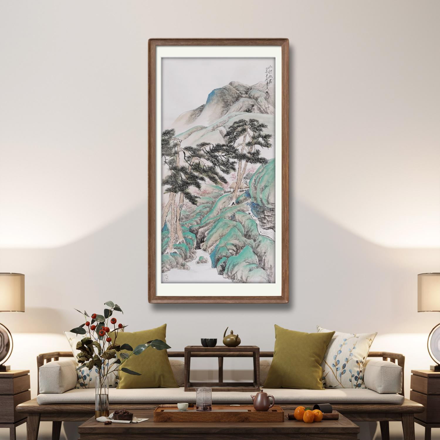 大文创研究院 吴帆 山水画 意境清幽深远,值得细品__凤凰网