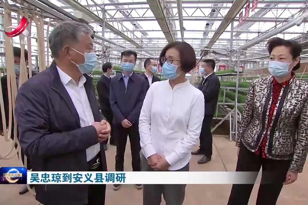 吴忠琼深入安义县调研