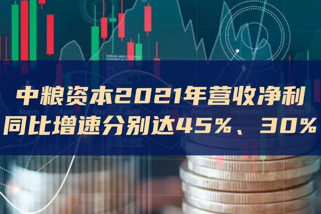 中粮资本2021年营收净利同比增速分别达45%、30%