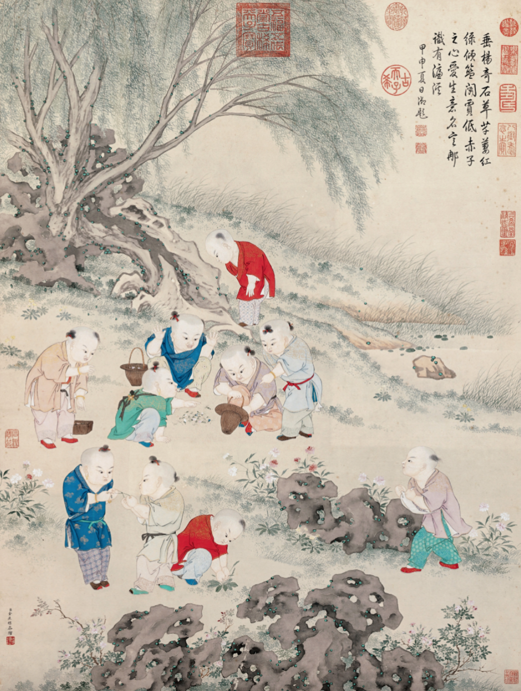 运河文化清明节宋人这样踏青寻春