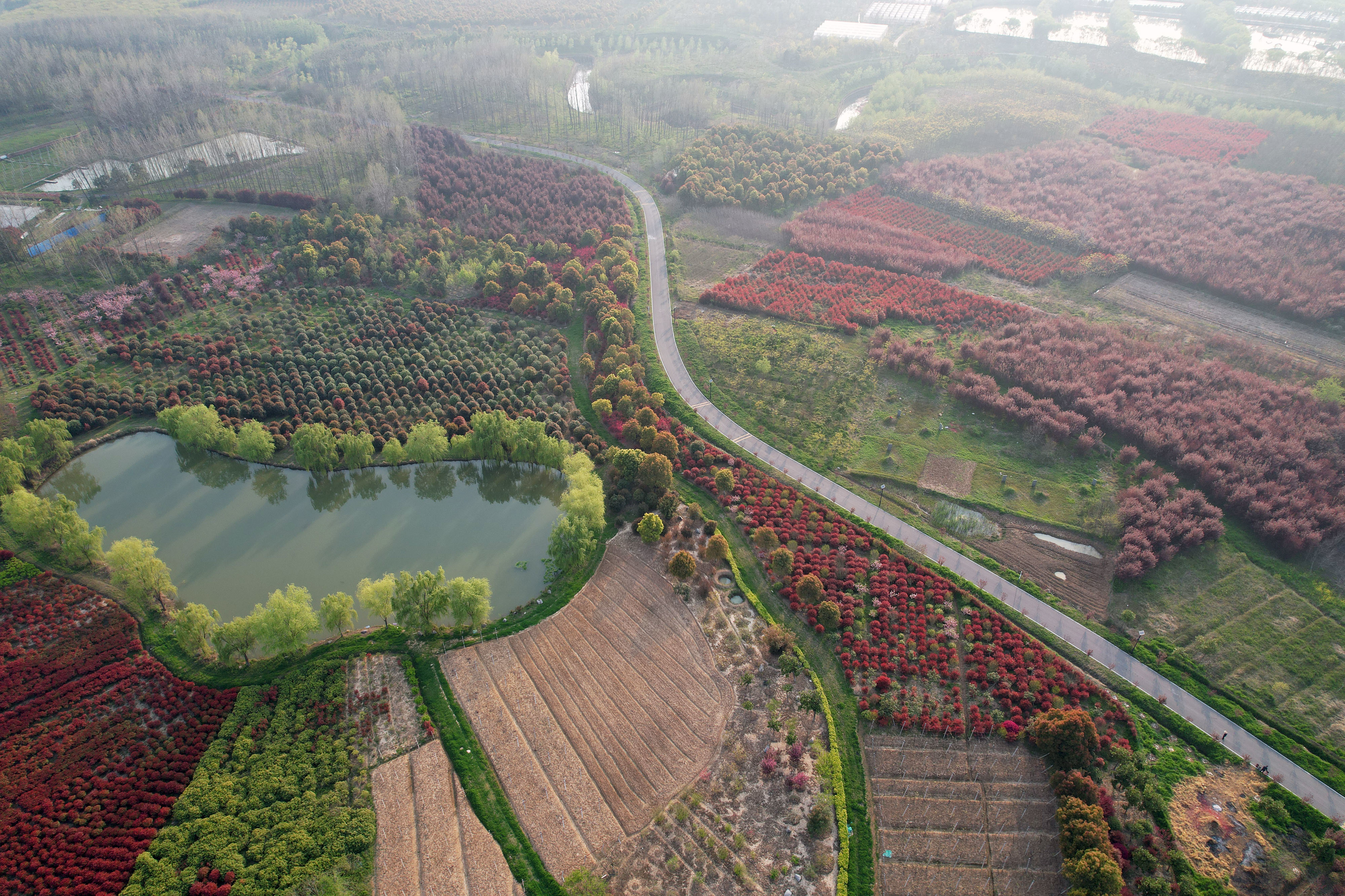 合肥:滁河干渠生态休闲风光带美景如画__凤凰网
