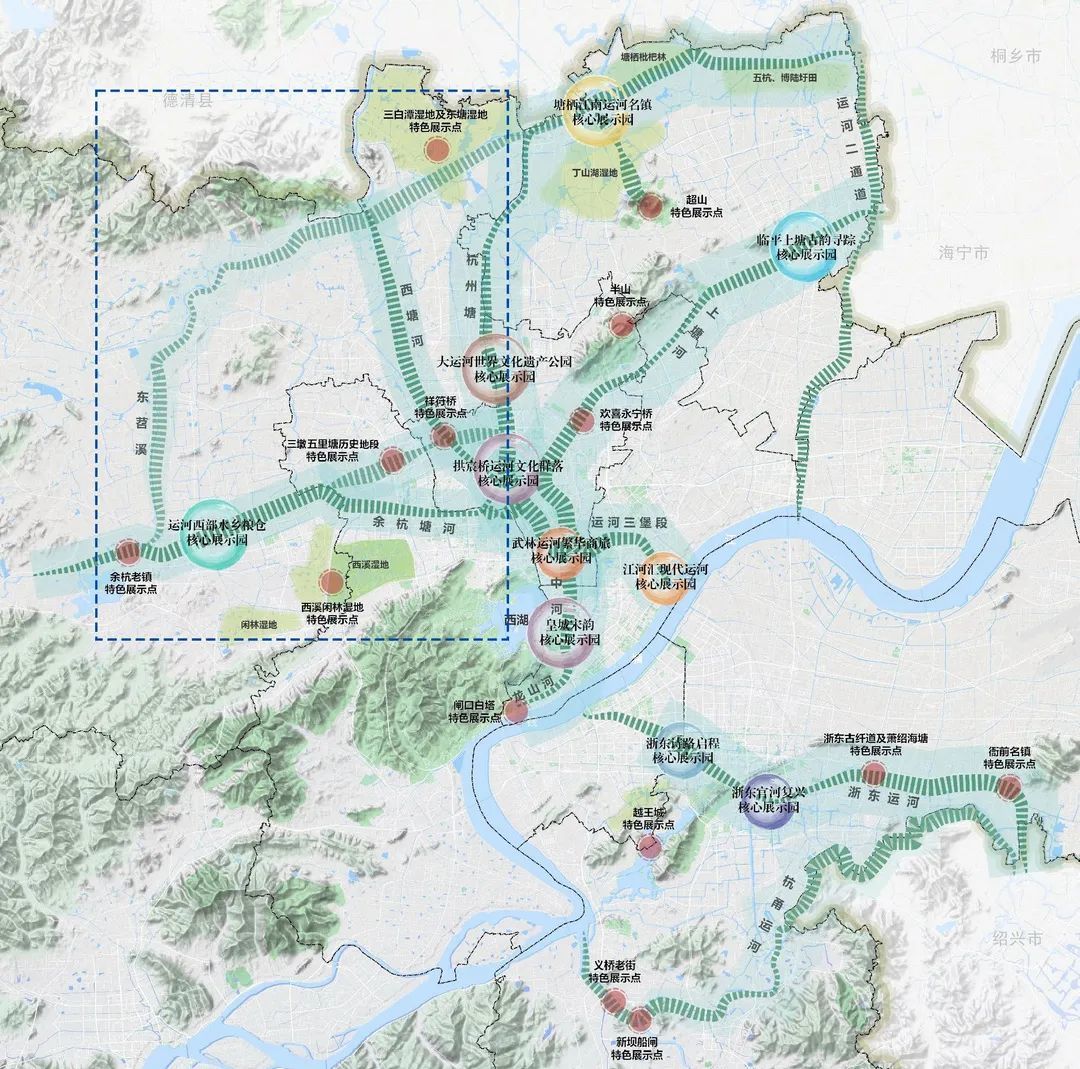 余杭运河二通道规划图图片