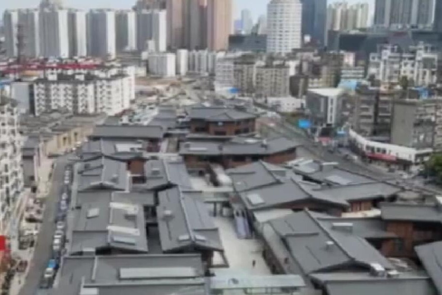 南昌绳金塔历史文化街区外貌已基本呈现