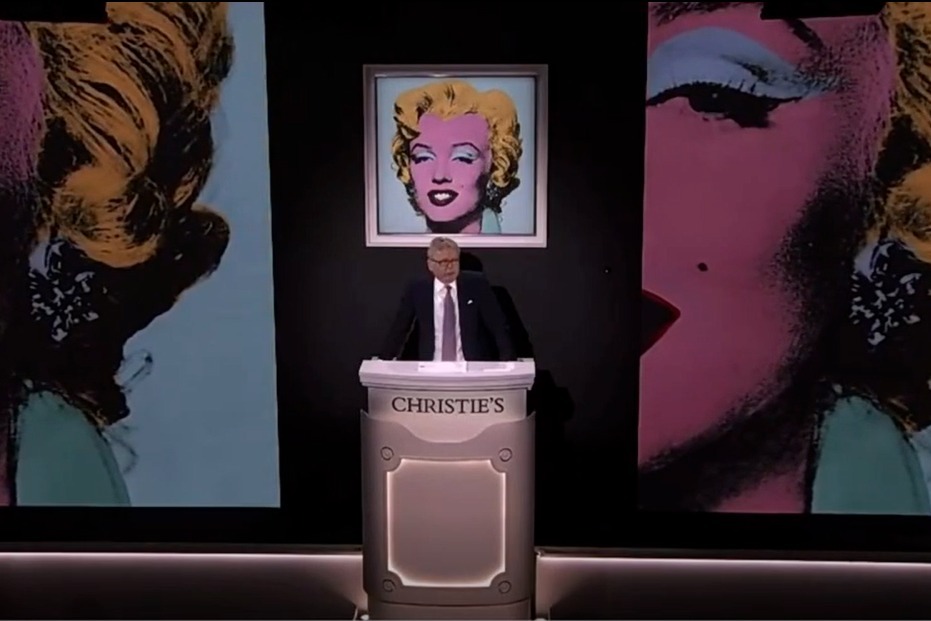 安迪沃霍尔《枪击玛丽莲》，纽约佳士得以人民币13.1亿成交