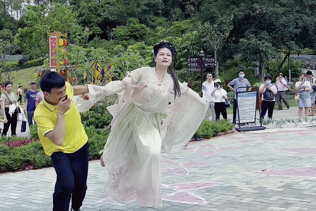 长安归故里，来东莞观音山体验飞天威亚，圆一个仙女梦、飞天梦