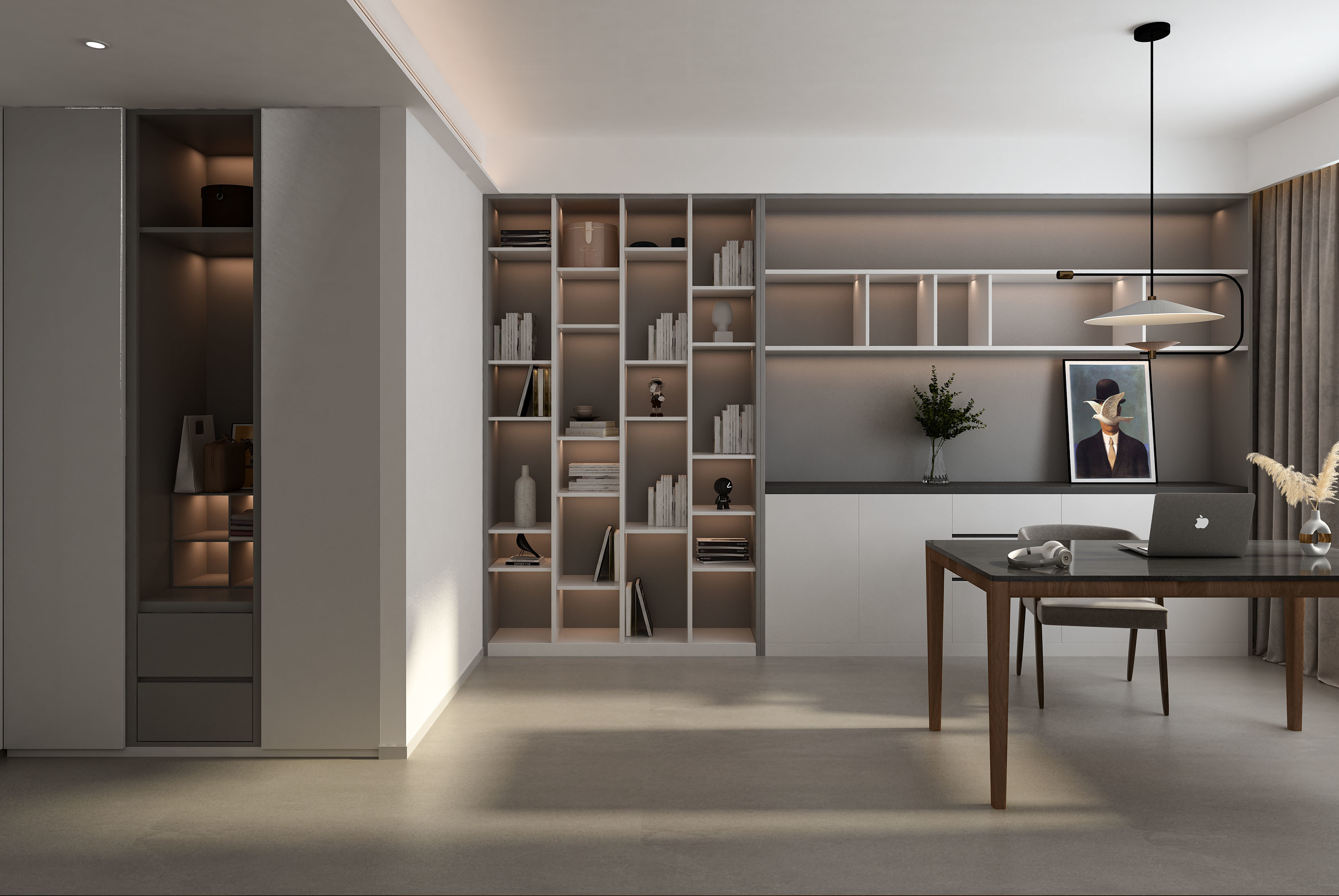 156㎡现代简约,优雅从容,与生活的美好不期而遇__凤凰网