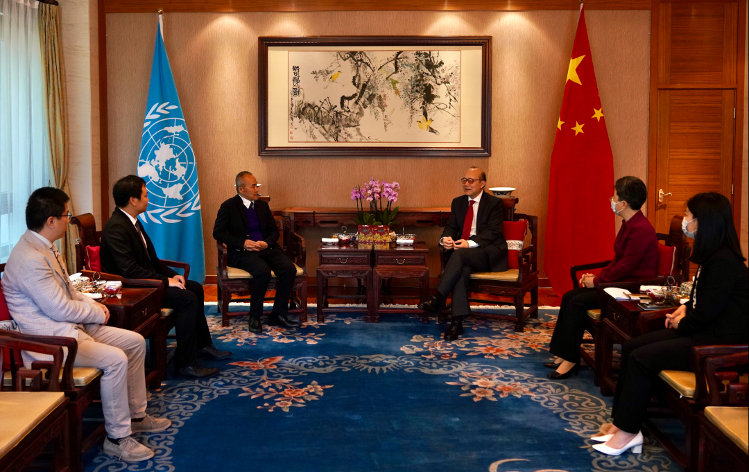 wcco顾问王石在瑞士拜会中国常驻日内瓦代表陈旭大使__凤凰网