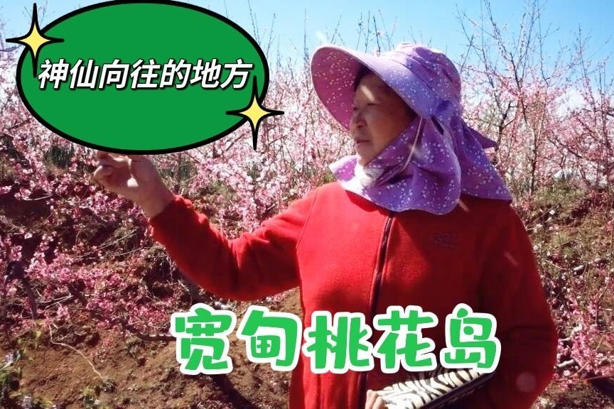 神仙向往的地方，宽甸满族自治县桃花岛，简直太美了