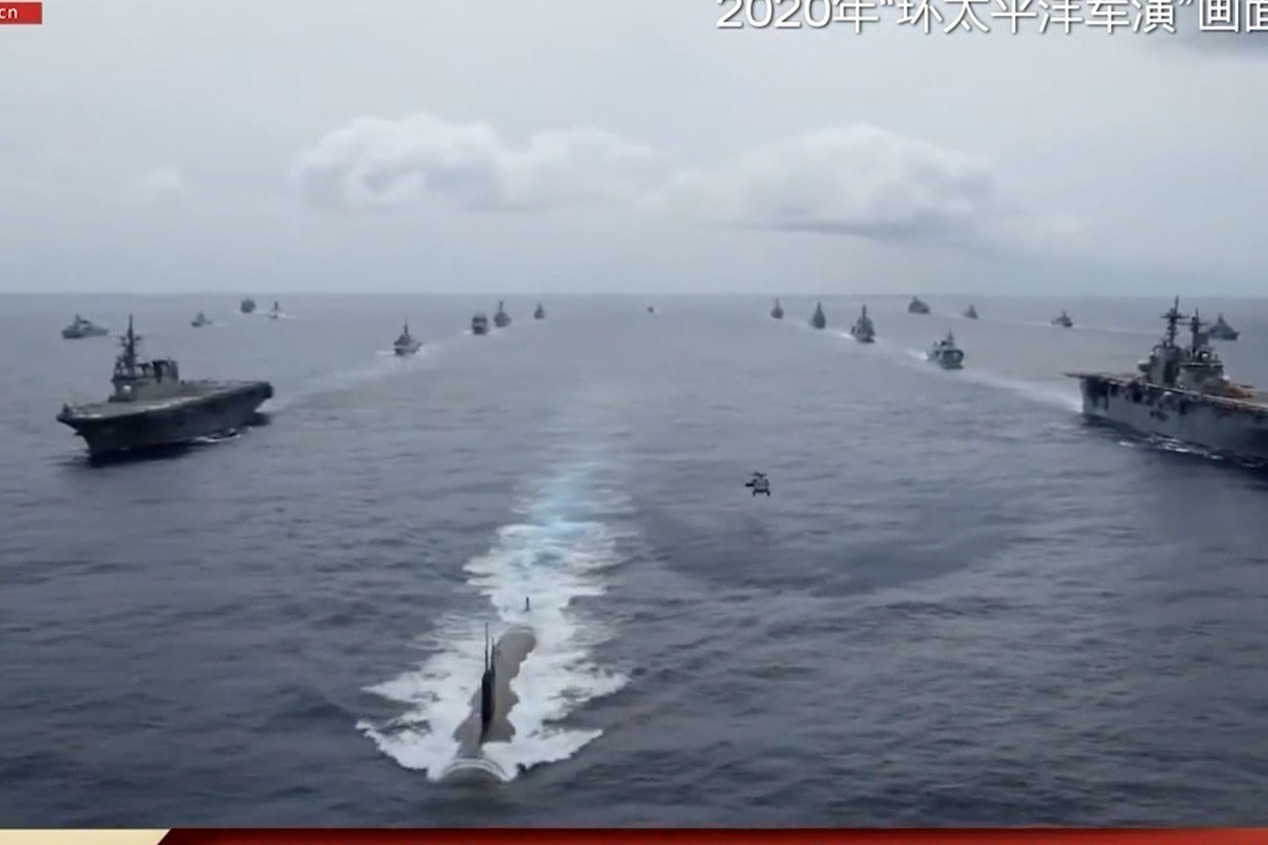 美海军宣布2022年“环太平洋军事演习”整体情况