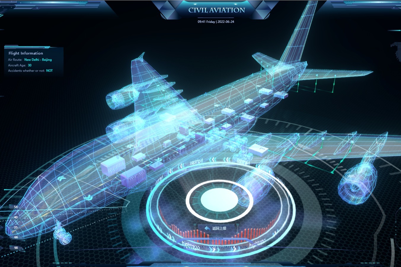 数字孪生飞机,巡检效率提升30倍