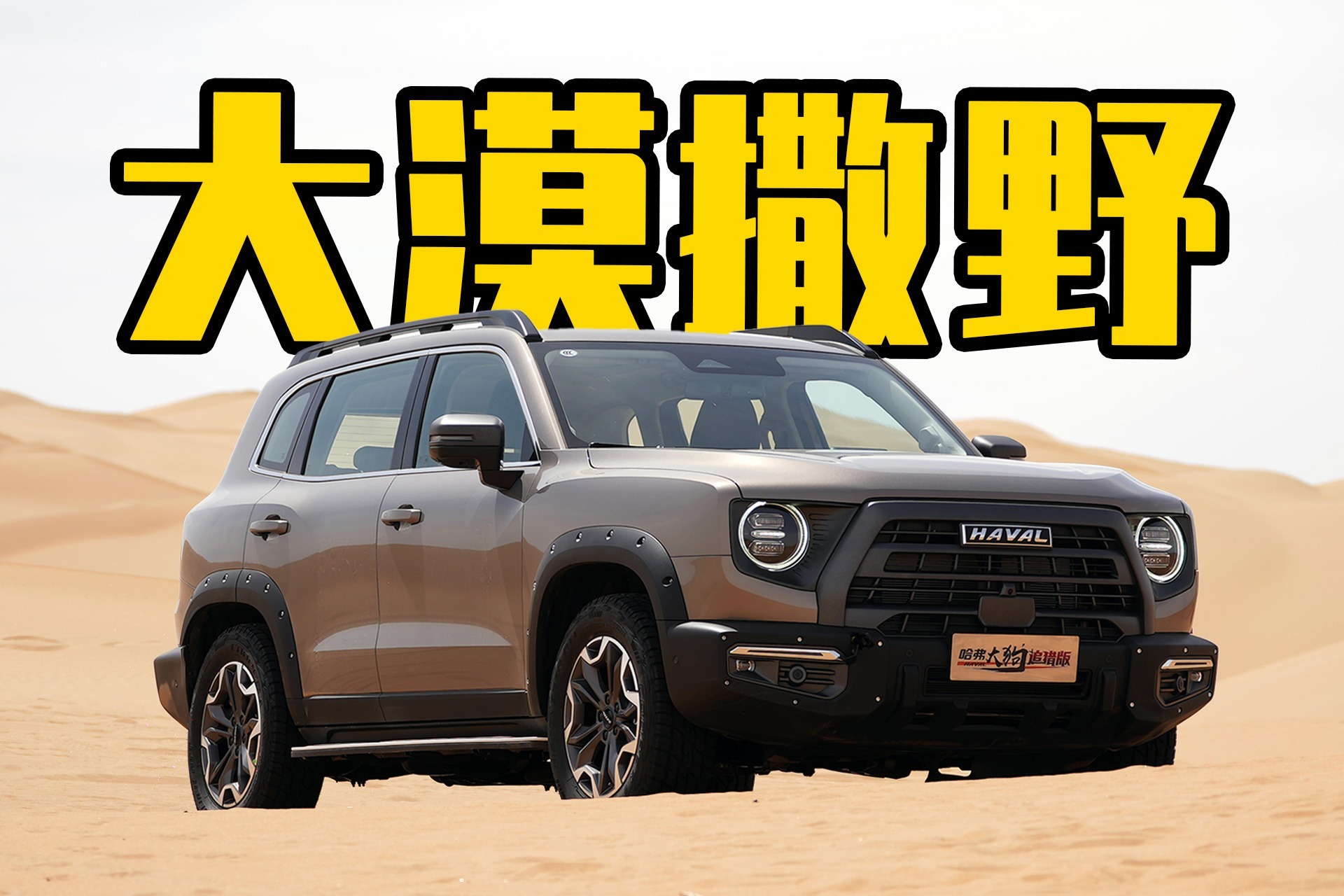 大漠撒野！试驾哈弗大狗追猎版