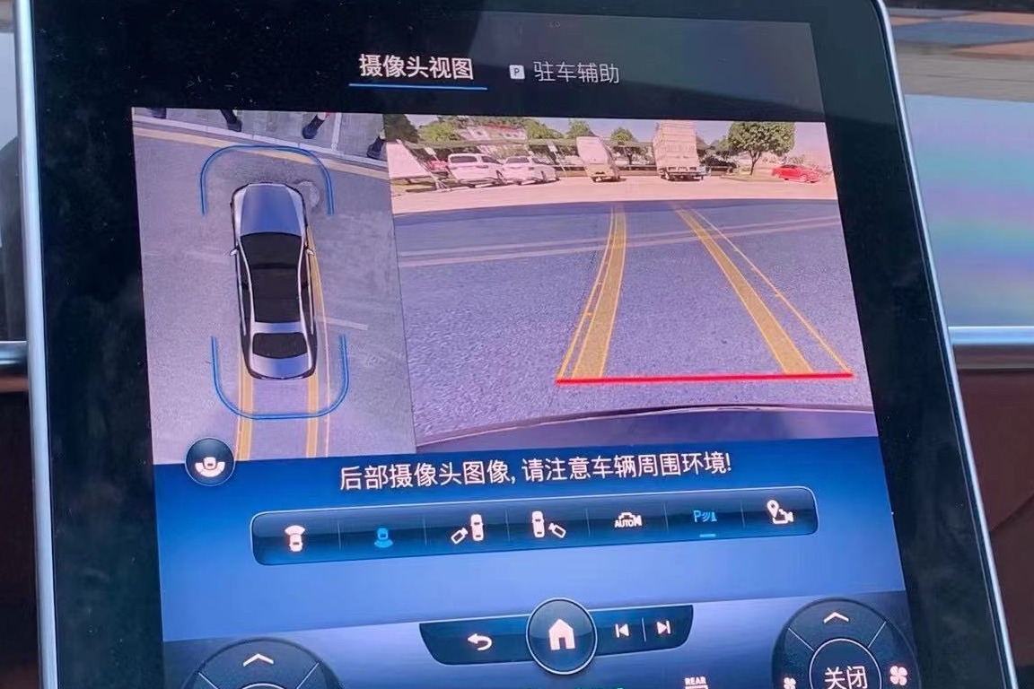 奔驰专用泊车环视360全景影像360度倒车影像行车记录仪功能展示_哔哩哔哩_bilibili
