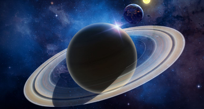 shahani shukla在新德里拍摄到的2020,2021,以及2022年的土星照片时