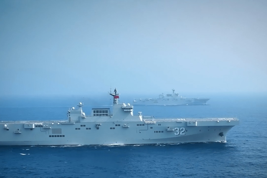 中国军舰训练两栖作战 加速新质战力生成