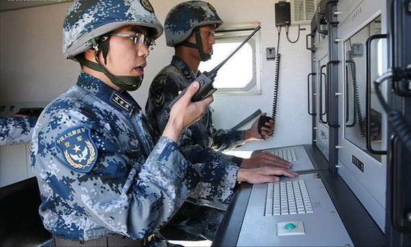 海军电子对抗兵图片
