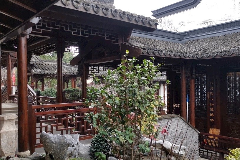 四合院红木装修，韵味自然连接古今过往