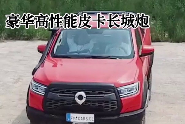 豪华高性能皮卡长城炮